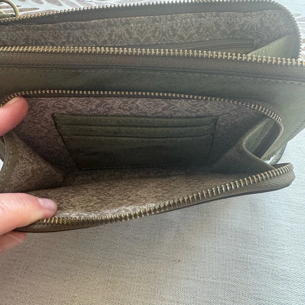 Olive Green Crossbody Bag - Picture 5 of 6